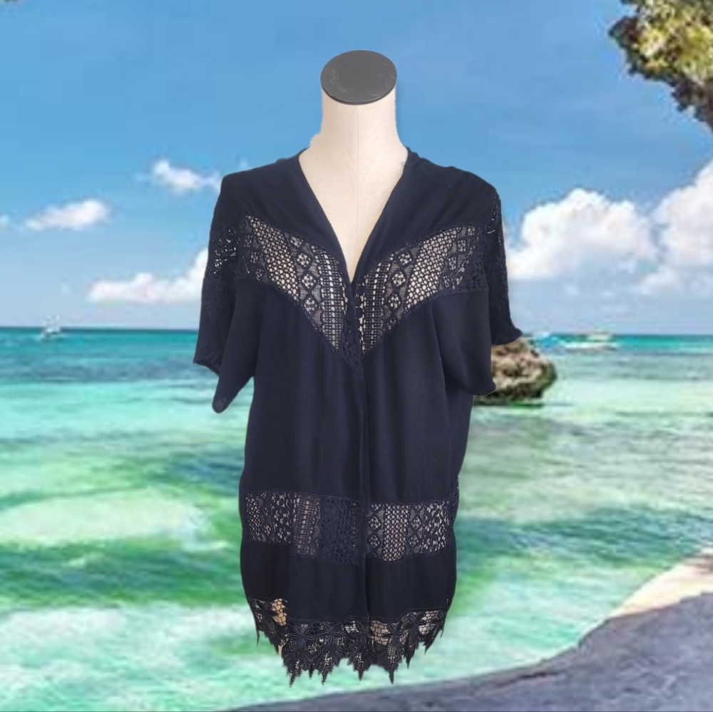Black Lace Shrug